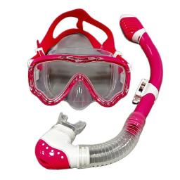 Novo profissional snorkel máscara de mergulho e snorkels óculos de mergulho tubo de natação conjunto snorkel criança unisex - Image 1