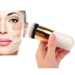 Nova moda chubby pier fundação escova plana creme pincéis de maquiagem profissional cosméticos escova destaque solto pó brus - Image 2