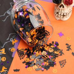 Halloween festa confete, confete glitter, decoração do partido, abóbora - Image 2