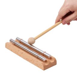 Meditação carrilhão sala de aula de madeira com martelo instrumento de percussão lembrete sino com martelo para a oração musical chime madeira - Image 5