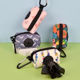 Arco-íris Imprimir Dog Bag Holder, Acessório De Trela Do Cão, Design De Moda, Não Poo Bag e Trela - Image 1