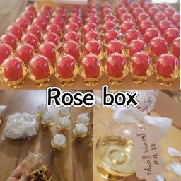 Mini bandeja de exibição de sobremesa, suporte para cupcake, copo de armazenamento, caixa de doces, capa transparente, cálice para casamento, chá de bebê, decoração de casa - Image 2