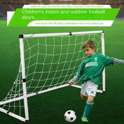 Rede de Futebol Dobrável para Crianças, Jogo Exterior e Interior, Mini Ball Set, Goal Toys, Jogo ao ar livre, Playset Indoor, Bola, Futebol, Outdoor - Image 2