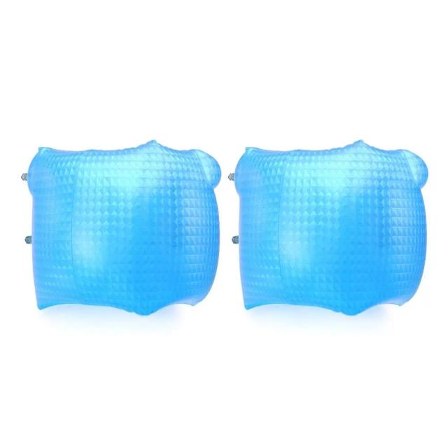 Piscina Inflável Flutuante Luminosa com Braçadeiras de Natação e Flutuadores para Braços