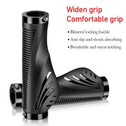 Universal Mountain Bike Silicone Rubber Handle Set, Acessórios de bicicleta, Novo, 2024 - Image 1
