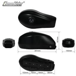 ChamRider Tanque de Combustível 1 Caixa de Bateria 48V Caixa de Bateria de Bicicleta Elétrica 36V Ebike Downtube Caixa 52V 13S9P 18650 células 21700 13S7P - Image 2