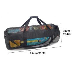 Mesh Dive Duffel Bag, Travel Duffle, Dry Bag, Detém Barbatanas de Máscara, Snorkel, Saco De Armazenamento Para Mergulho, Equipamento De Equipamento De Mergulho - Image 6