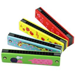 Harmonica de madeira para crianças, brinquedos Montessori Puzzle, brinquedo musical criativo, instrumentos de jogo, presentes bonitos para meninos e meninas, TMZ - Image 1