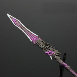 Arma Mágica Exclusiva de Shenwei-Ma Chao, Pistola Dourada, Arma Liga, Linha de Copiar 22cm, Tiger Head Zhan, Model Toys - Image 3