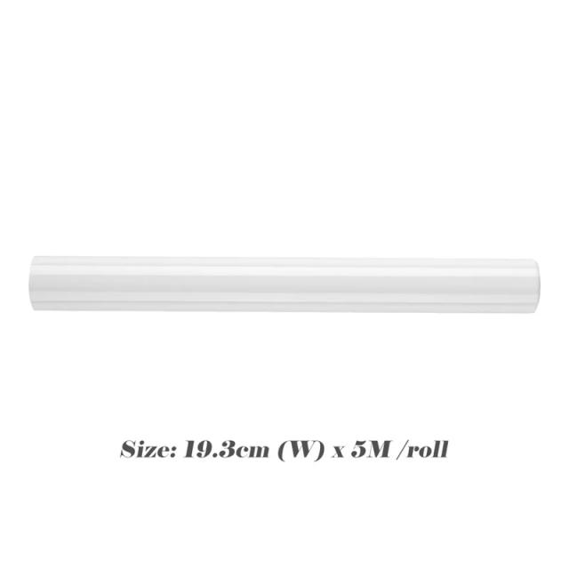 Nova Folha Reativa de Toner 19.3cm x 5m para Impressoras a Laser e Papel Laminador Holográfico - Transferência de Calor para Artesanato DIY 2024