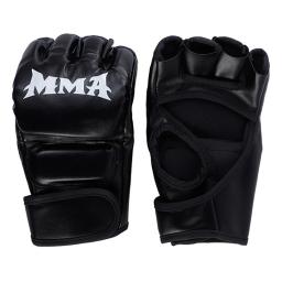 MMA Kick Boxing Luvas de malha de couro PU respirável perfuração Sparring Kickboxing Luvas para adultos crianças fitness mma exercício - Image 5