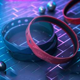 Anti-Estático Silicone Sports Pulseira para os Amantes, Pulseiras Impermeáveis, Infravermelho Distante, Íons Negativos, Anti-Fadiga - Image 6