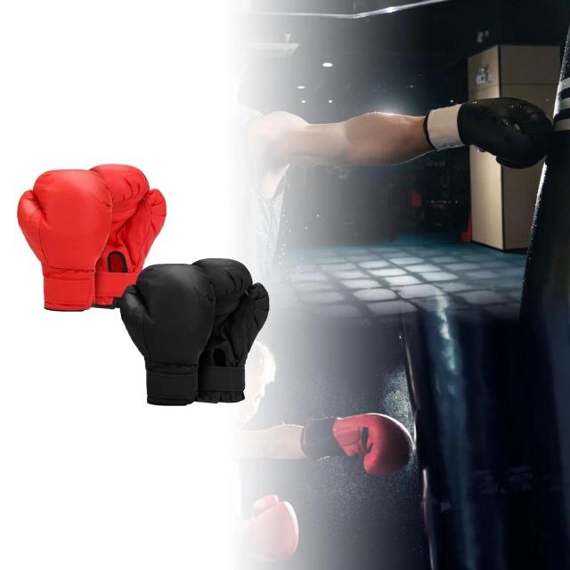 Luvas Profissionais para Treinamento de Boxe - 2 Pares de Luvas de Perfuração e Perfuração