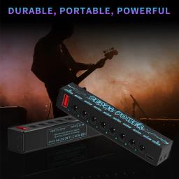 Pedal Power Supply Pedalboard isolado para guitarra, 8 saídas, acessórios para instrumentos musicais, PW-1 - Image 5