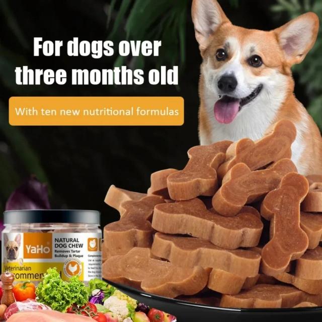 Deliciosa Fórmula Natural de Pet Food: Petiscos Saudáveis e Nutritivos para Cães Adultos e Filhotes com Baixo Sal e Bruxismo