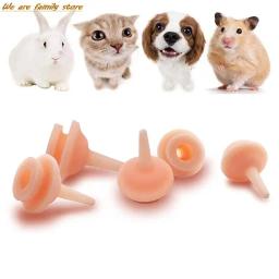 1 pçs universal animal de estimação mamilo alimentação mini gato silicone alimentação chupeta para gatinhos recém-nascidos filhotes coelhos pequenos animais - Image 3
