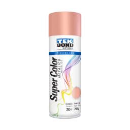 Tinta spray metálico rose gold 350ml 250g - tekbond - Image 2
