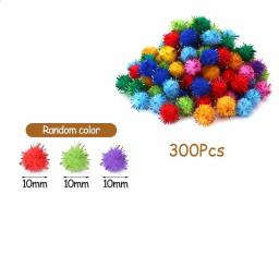 Glitter cores sortidas hastes de chenille 1cm pompons limpadores de cachimbo para materiais de arte diy artesanato para crianças classe - Image 6