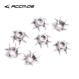 Aço inoxidável Judo Broadheads Parafusos, Seta Ponto, Caça Archery Acessório, 6pcs - Image 3