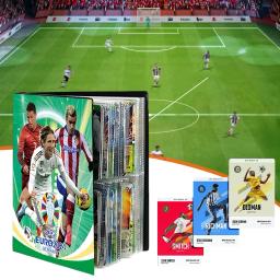 Álbum com porta-cartões para jogador, álbum para jogador de futebol, livro com fichário, melhor para esportes e negociação, 240pcs - Image 1