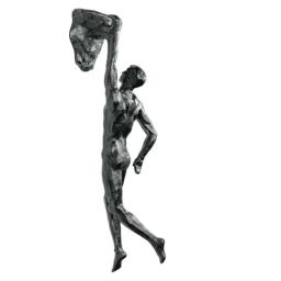 Atleta Escalada Estátua de Resina para Decoração de Parede, Escultura Figuras, Alpinista Criativo, Pingente, Fundo - Image 5