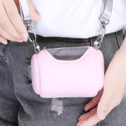 Portadores respiráveis para pequenos animais, Gaiola para coelho, Hamster, Chinchilla, Travel Warm Bags, Carry Pouch Bag, Pet Carrier Bag - Image 1