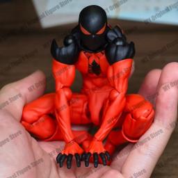 Messtooys escarlate vizinho spiderman figura ct brinquedos preto vermelho homem aranha estatueta bagunça brinquedos figura de ação modelo presentes brinquedos do miúdo - Image 3