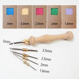 Kit de caneta mágica para bordado, agulha de perfuração, ferramenta de gancho, conjunto completo de canetas de bordado para costura, enfeite de artesanato diy - Image 5