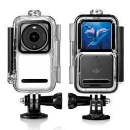 Caixa impermeável para DJI Osmo Action 2, Mergulho Subaquático Concha Protetora, Suporte Acessórios, Câmera de Ação, 60m - Image 1