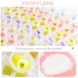 Disney kit de pintura para adultos beleza e a besta pintura a óleo por números dos desenhos animados colorido lona acrílico pintado à mão presente diy - Image 4