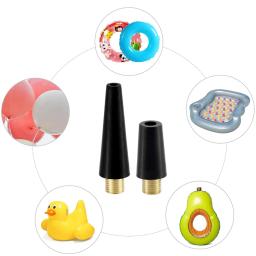 1 conjunto pneu válvula adaptador bola bomba agulha balão kit inflação para xiaomi bomba de ar e outros inflador elétrico compatível - Image 3