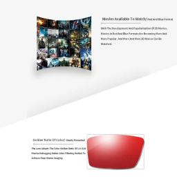 Óculos 3d se encaixa sobre a maioria dos óculos de prescrição para jogos de filmes 3d e tv quente! - Image 5