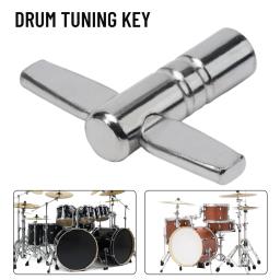 Universal Drum Tuning Key, T-Shaped Chave De Metal, kit de Bateria, Praça Parafusos, Ajustando, Bass Drum Skin, Tone Apertando Ferramenta - Image 5