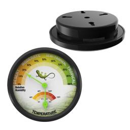 Termômetro higrômetro medidor autoadesivo caixa criação animais estimação DialGauge 16-49 ℃ - Image 5