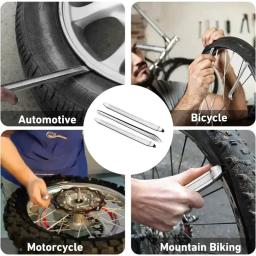 Chave de pneu de carro, ferramenta de remoção, colher de aço, abridor de aro de ferro, trocador de alavanca, ferramentas de reparo de carro, motocicleta, bicicleta, acessórios de carro - Image 6