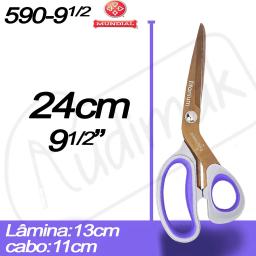 Tesoura De Costura Tecido Plus Titanium  590-9 - Image 2