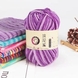 50g Fios Extravagantes Trapillo Garn Fios para Tricô Algodão Crochet Fios De Malha Lana Fios Coloridos Encajes Y Puntillas - Image 6