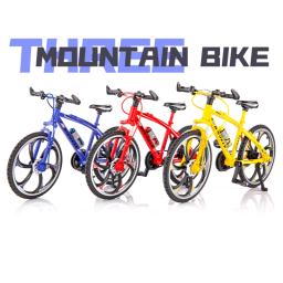 1:10 modelo liga de bicicleta de montanha diecast metal mountain bike curvatura estrada dobrável corrida simulação presente brinquedos para crianças - Image 6