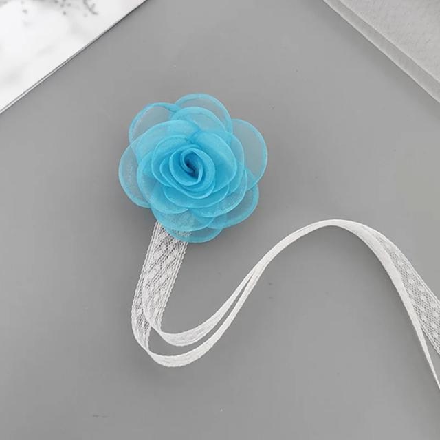 Pulseira de Flores e Pérolas para Damas de Honra: Acessório Elegante para Casamentos e Festas de Formatura