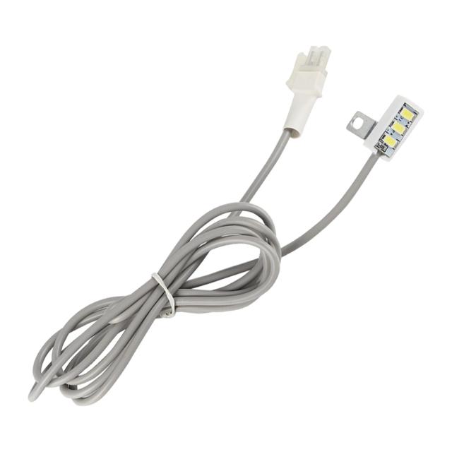 Lâmpada de Costura LED Flexível Gooseneck para Máquinas Overlock com 3 Beads e Alimentação 5V