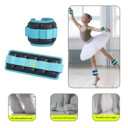 Pesos ajustáveis do pulso e pesos do tornozelo, Enhance Fitness Cuffs, personalizável para esportes - Image 5