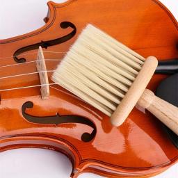 Miwayer-Violino Universal escova de limpeza, suave e eficaz, Guitar Accessories, manter seus instrumentos limpos, 1Pc - Image 1