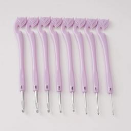Colorido Crochet Hooks Kits com Punho Macio, Alumina Knitting Agulhas, Fios, Tecer, Ferramentas De Costura, Conjunto, DIY - Image 4