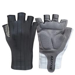 Novo pro aero equipe de bicicleta luvas ciclismo meio dedo ao ar livre bicicleta estrada esporte luvas das mulheres dos homens guantes ciclismo - Image 1