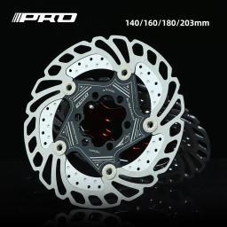 IIIPRO Mountain Bike MTB DH 6 polegadas 160/180/203mm Disco de resfriamento Rotor de freio de dissipação de calor Down hill Rotor de freio de bicicleta flutuante - Image 4