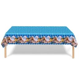 Louça descartável para crianças, toalha de mesa para festa de aniversário Decorações de chuveiro de bebê Suprimentos de chuveiro de bebê - Image 2