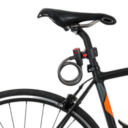 Cadeado de bicicleta com suporte de montagem, Universal Motorcycle Lock, alta segurança, Mountain Bike Safety Lock para MTB Road Bike - Image 2