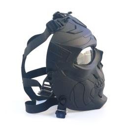 Máscara de proteção para Airsoft Tactical CS Field Gear, traje Cosplay, Halloween Festival Gift, máscara de gás manequim, esqueleto - Image 3