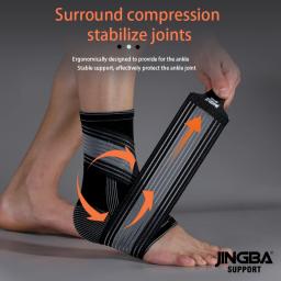 Compressão tornozelo cinta, 1 parte, suporte para fitness e esportes - Image 2