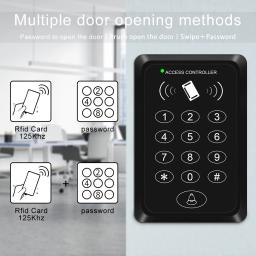 Cartão RFID Access Control System, 125kHz, Portão eletrônico Opener, Garagem Digital Keypad, Ímã elétrico, Smart Door Lock Keyboard - Image 2